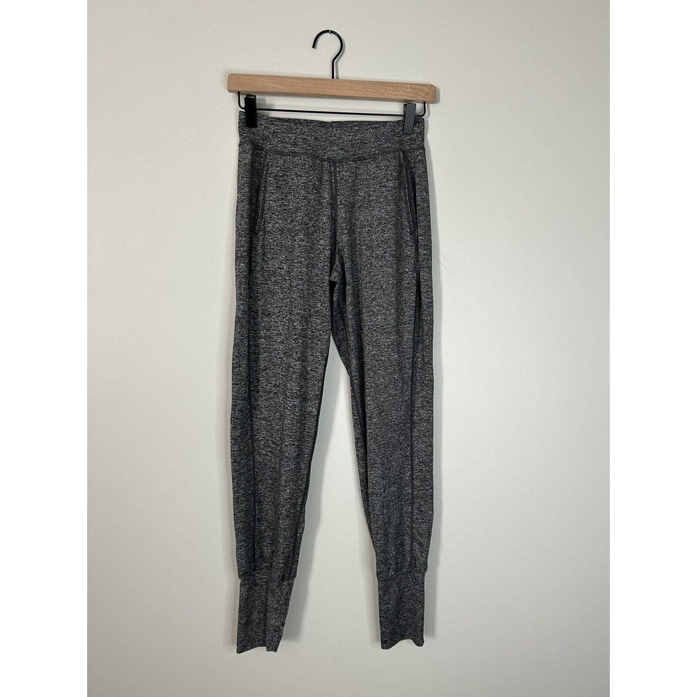 Sweaty Betty Womens Joggers Size XXS Heather Gray Black Loose Pants - Picture 2 of 6